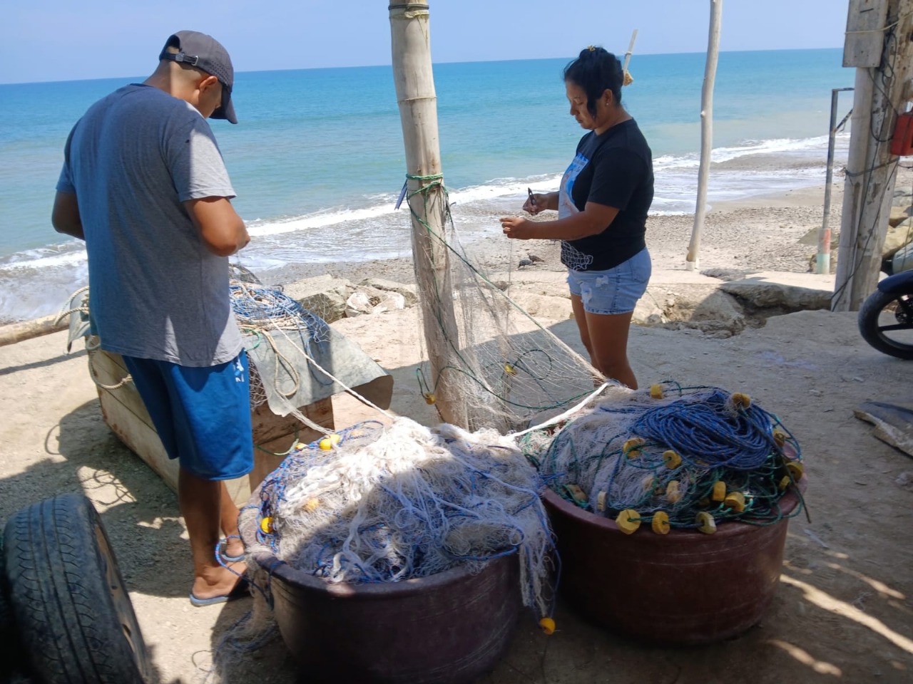 Redes de pesca sostenibles